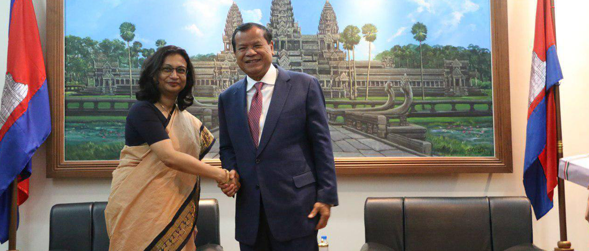  Ambassador Manika Jain called on Minister of Tourism