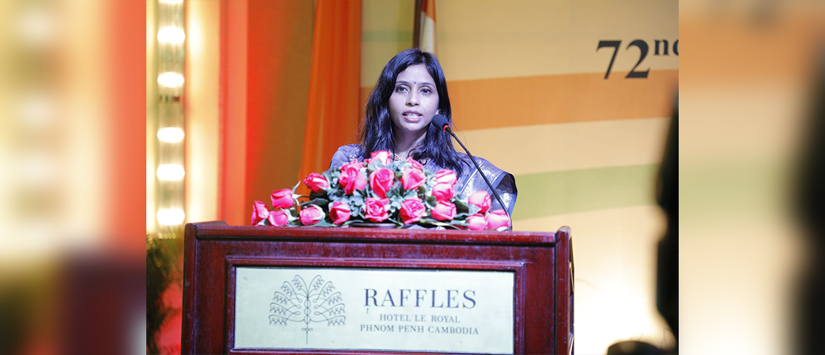  Reception hosted by Dr. Devyani Khobragade on the occasion of 72nd Republic Day of India