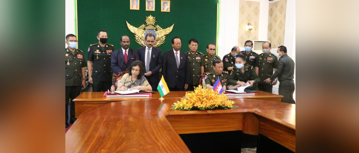  Signing Ceremony of USD 1.5 Million Grant Assistance to Cambodia